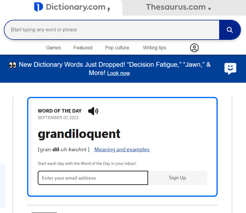 Hình: Giao diện Dictionary.com Hình: Giao diện Dictionary.com
